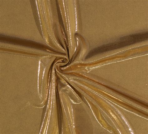 gold metallic stretch fabric|Gold Slinky Metallic 4.